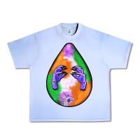 Grape Ice halloween hands teardrop Urban Heavy Tee - BundleAndBundleShop