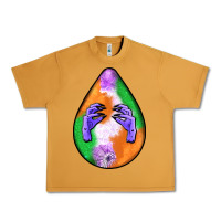 Peanut Butter halloween hands teardrop Urban Heavy Tee - BundleAndBundleShop