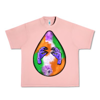 Halloween Hands Teardrop Urban Heavy Tee | Teevron