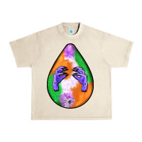 Sandshell halloween hands teardrop Urban Heavy Tee - BundleAndBundleShop