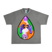 Tornado halloween hands teardrop Urban Heavy Tee - BundleAndBundleShop