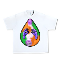 White halloween hands teardrop Urban Heavy Tee - BundleAndBundleShop