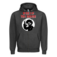 Charcoal Heather nice up the dance Zipper Hoodie - artisFamous