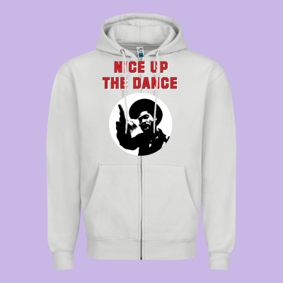 Nice Up The Dance Zipper Hoodie Designed By Artisfamous
