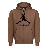 Chestnut funny pickleball Zipper Hoodie - artisFamous