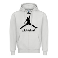 Dove Grey funny pickleball Zipper Hoodie - artisFamous
