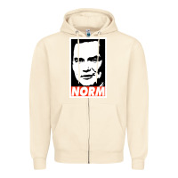Sandshell norm macdonald Zipper Hoodie - artisFamous
