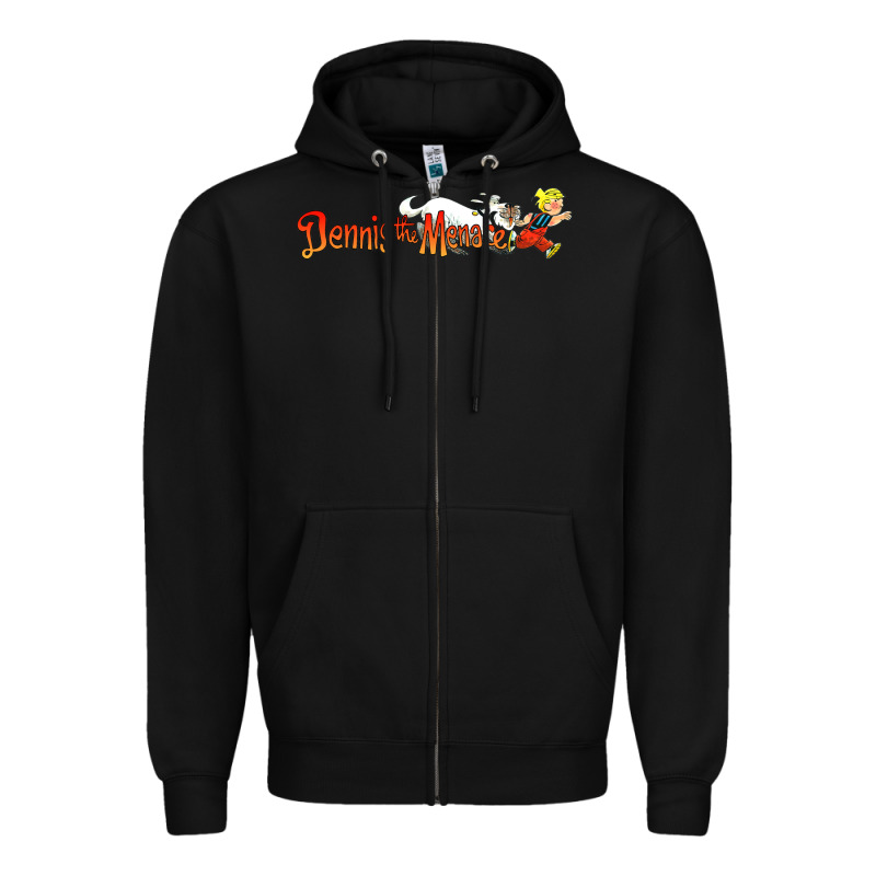 Dennis The Menace Funny Cartoon Movie Zipper Hoodie by artisFamous | Teevron