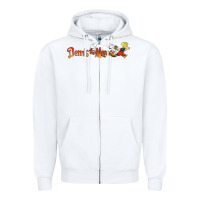 White Dennis the Menace funny cartoon movie Zipper Hoodie - artisFamous