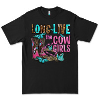 Black long live the cowgirls olivia Premium Tee - OliviaCreatesArt