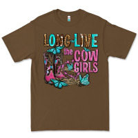Cacao long live the cowgirls olivia Premium Tee - OliviaCreatesArt