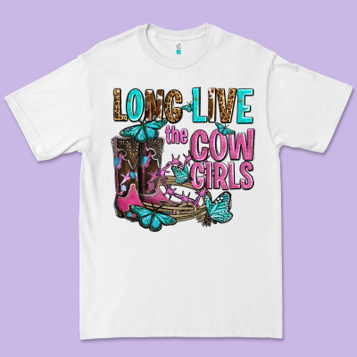 Long Live The Cowgirls Olivia Premium Tee Designed By Oliviacreatesart