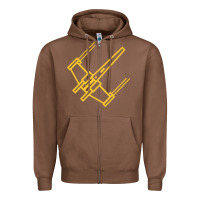 Chestnut x wing starfighter Zipper Hoodie - artisFamous