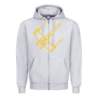 Heather Grey x wing starfighter Zipper Hoodie - artisFamous