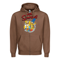 Chestnut the simpsons funny family Zipper Hoodie - artisFamous
