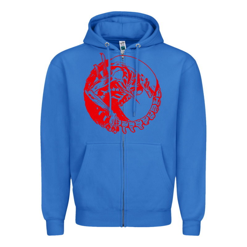 Xenomorph Zipper Hoodie by artisFamous | Teevron