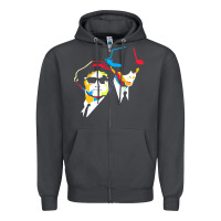 Smoke blues brothers Zipper Hoodie - artisFamous