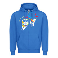 True Royal blues brothers Zipper Hoodie - artisFamous