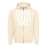 Sandshell straight outta refills funny pharmacy technician pharmacist Zipper Hoodie - artisFamous