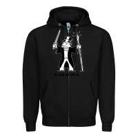 Black you shall not pass go Zipper Hoodie - artisFamous