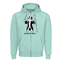 Seafoam you shall not pass go Zipper Hoodie - artisFamous