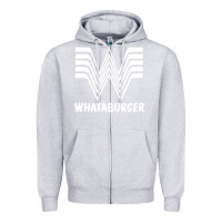 Heather Grey new whataburger Zipper Hoodie - artisFamous