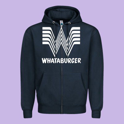 New Whataburger Zipper Hoodie Designed By Artisfamous