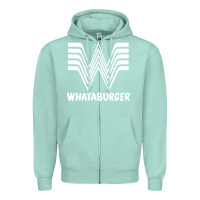 Seafoam new whataburger Zipper Hoodie - artisFamous
