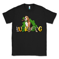 Black lucky dog St. Patrick's Classic Tee - HowdyJamesFarm