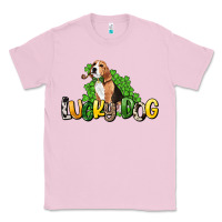 Bubblegum Pink lucky dog St. Patrick's Classic Tee - HowdyJamesFarm