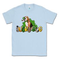 Dusty Blue lucky dog St. Patrick's Classic Tee - HowdyJamesFarm