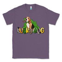 Lavender lucky dog St. Patrick's Classic Tee - HowdyJamesFarm
