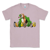 Lilac lucky dog St. Patrick's Classic Tee - HowdyJamesFarm