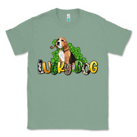 Sage lucky dog St. Patrick's Classic Tee - HowdyJamesFarm