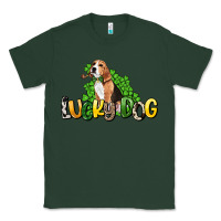 Sports Green lucky dog St. Patrick's Classic Tee - HowdyJamesFarm