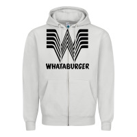 Dove Grey new whataburger Zipper Hoodie - artisFamous