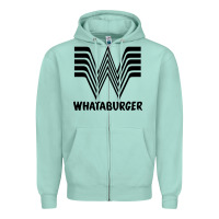 Seafoam new whataburger Zipper Hoodie - artisFamous