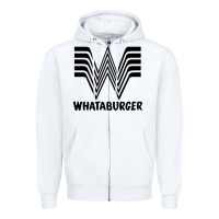 White new whataburger Zipper Hoodie - artisFamous