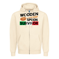 Sandshell funny wooden spoon survivor Zipper Hoodie - artisFamous