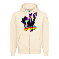 Sandshell scream horror movie Zipper Hoodie - artisFamous