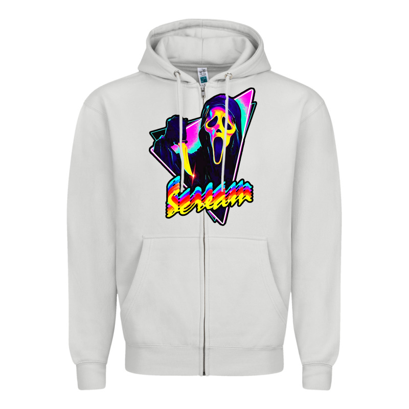 Scream Horror Movie Zipper Hoodie by artisFamous | Teevron