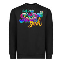 Black just a small town girl Heavyweight Sweatshirt - JahusDesignShop