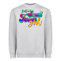 Heather Grey just a small town girl Heavyweight Sweatshirt - JahusDesignShop