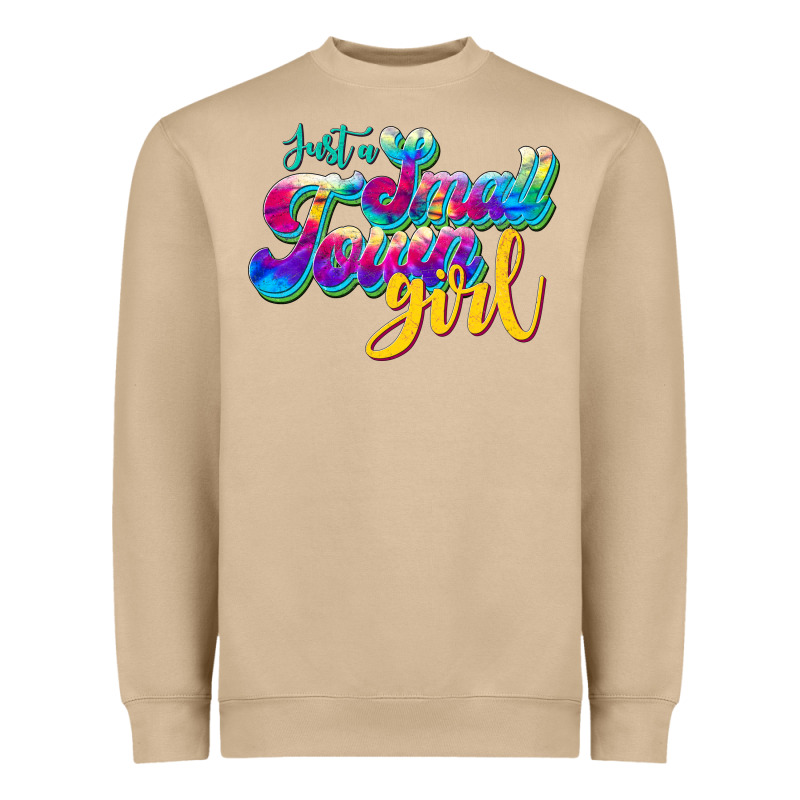 Just A Small Town Girl Heavyweight Sweatshirt by JahusDesignShop | Teevron
