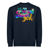 Navy just a small town girl Heavyweight Sweatshirt - JahusDesignShop