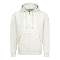 Oatmeal Heather boy mom less drama than girls but harder to Zipper Hoodie - artisFamous