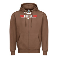 Chestnut goose Zipper Hoodie - artisFamous