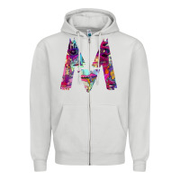 Dove Grey maroon five Zipper Hoodie - artisFamous