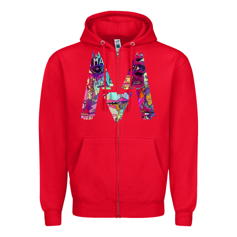 Maroon Five Zipper Hoodie by artisFamous | Teevron
