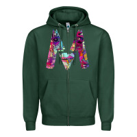 Sports Green maroon five Zipper Hoodie - artisFamous